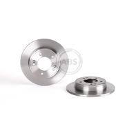 Rear Set 2x Brake Discs BREMBO 08.C172.10 for Hyundai/Kia Solaris/Verna/Accent/i