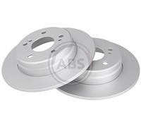 Rear Set 2x Brake Discs for Mercedes 124, C, CLC, CLK, E, SLK Chrysler Crossfire
