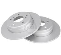 Rear Set 2x Brake Discs for Mercedes 124 C CLC CLK E SLK Chrysler Crossfire