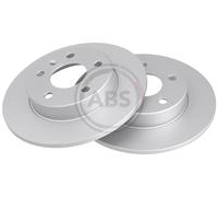 Rear Set 2x Brake Discss A.B.S. 16955 for Vauxhall/Chevrolet Zafira/Astra/Meriva