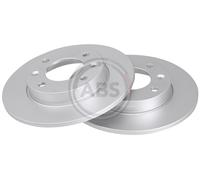 Rear Set 2x Brake Discss A.B.S. 17357 for Peugeot/Citroen Partner/307/1007/Ranch