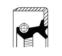 REAR SHAFT SEAL WHEEL HUB FITS: FORD TRANSIT BUS 2.4 DI RWD /2.4 DI /2.4 DI R