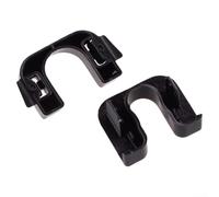 Rear Shelf Clip and Boot Cover Bracket Kit for Fiesta Mk7, Focus, B-Max, C-Max, C3, DS3 and For Qashqai J10, OEM 1539663 015532109E 8795EN Plastic(1pair)