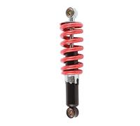 Rear Shock Absorber 250mm 9.84in Durable Metal Coilover Spring Shock Absorber for 70 125CC Motorcycle Pit Dirt Bike ATV Red Black 1000 1200lbs Load Capacity