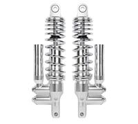 Rear Shock Absorber 290 To 360mm Motorcycle Rear Inverted Damping Shock Absorber Universal For Cygnus-X For Nmax For Xmax For Aerox155 For Pcx125 Suspension strut(320mm Silver)