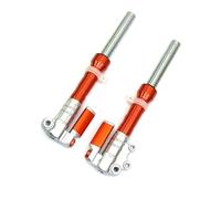 Rear Shock Absorber 2Pcs Φ27MM 360mm Motorcycle Front Fork Suspension Shock Absorbers Adjustable Rebound Damping Hydraulic Shocks