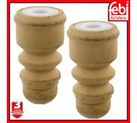 Rear Shock Absorber Bump Stop x2 Febi 23576 For Audi A4 A6 S4 2002-11 8E0512131P