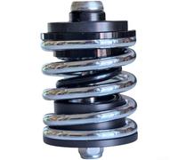 Rear Shock Absorber for Brompton Folding Bikes A Line C Line With 158g Lightweight Alloy Spring Steel Build (Silver)