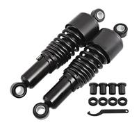 Rear Shock Absorber Motorcycle Hydraulic Shock Absorber Rear Suspension For Touring For Glide For Road King XL Scooter Bicycle Shock Absorbers(Black)