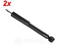 Rear Shock Absorber OPTIMAL 2x Fits CADILLAC Bls SAAB 9-3 02-15 12756986