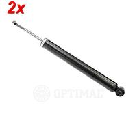 Rear Shock Absorber OPTIMAL 2x Fits DAIHATSU Charade TOYOTA 05-20 485300D180