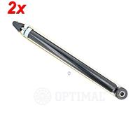 Rear Shock Absorber OPTIMAL 2x Fits FORD Fiesta V MAZDA 2 01-10 1140374