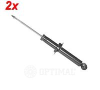 Rear Shock Absorber OPTIMAL 2x Fits MITSUBISHI Carisma Space Star 95-06 MR103627
