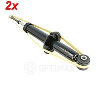 Rear Shock Absorber OPTIMAL 2x Fits MITSUBISHI Outlander I 02-07 MN100388