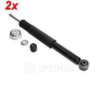 Rear Shock Absorber OPTIMAL 2x Fits RENAULT Clio II Thalia I 98-16 7700435335