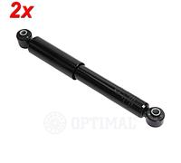 Rear Shock Absorber Right Left OPTIMAL 2x Fits VAUXHALL Combo 99-11 436174