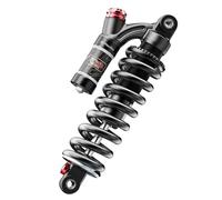 Rear Shock Rebound/Compression Damping Adjustment Rear Shock Absorber Aluminum Alloy Coil Spring 750 lbs for MTB Bike/E-Bike/Scooters(165mm)