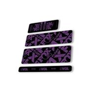 Rear Shock Replacement Decal Sticker Compatibale for Fox 2022 Float X Performance Elite Series Purple (Matte)