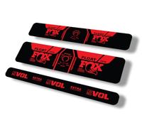 Rear Shock Replacement Decal Sticker Compatibale for Fox Float DPS 2021 Performance Series Red (Glossy)