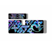 Rear Shock Replacement Decal Sticker Compatibale for Fox Float X2 2021 Factory Series Oil Slick 1 (Glossy)