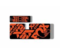 Rear Shock Replacement Decal Sticker Compatibale for Fox Float X2 2021 Factory Series Orange (Glossy)