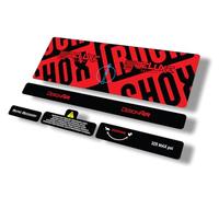 Rear Shock Replacement Decal Sticker Compatibale for Rock Shox 2021 Deluxe Select Plus Series Red (Glossy)