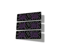 Rear Shock Replacement Decal Sticker Compatibale for Rock Shox Deluxe Ultimate 2023 Series Purple (Matte)