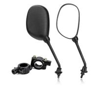 Rear Side Mirror 8mm For M8 For Electric Vehicle Reversing Mirro For Scooter Electrical Motor For E-Bike For Back Side For Convex Mirrors Motorcycle Rearview Mirror(For M8 with bracket)
