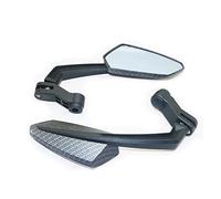 Rear Side Mirror Rear View Mirrors 1 Pair Universal Rearview Mirror For Refit Motorcycle Electric Vehicle Scooter Red White Black Modified Decorative Mirrors(3)