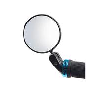 Rear Side Mirror View Mirrors For Moto Handlebar Motorcycle Handle Bar End Rear View Mirror Adjustable 360° Convex Round Mirror Auxiliary Rearview Mirror