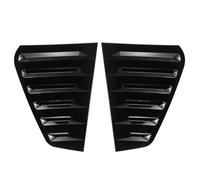 Rear Side Spoiler For VW For Golf For MK 7 2PCS Car Rear Window Shutter Cover Trim Window Louver Side Vent Trim Rear Window Side Spoiler Wing(Gloss Black)