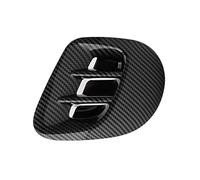 Rear Side Vent Trim for Fortwo 453 2015-2021 Carbon Fiber Style Air Vent Cover Replacement