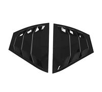 Rear Side Window Louver ABS Replacement for 2020 2021 2PCS Sleek Design Privacy Protection Durable Easy Install Vent Scoop Shades Cover