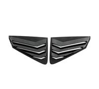 Rear Side Window Louvers Car Rear Window Shutter C ABXV-Rear Side Window Louvers Air Vent Scoop Shades Fit For Toyota Yaris Cross 2023 2024 Southeast Asia Version Pa