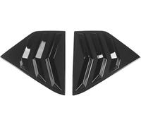 Rear Side Window Louvers For Nissan Kicks 2017-2023 Rear Quarter Window Side Vent Louver Shutter Cover Trim Scoop Side Window Sunshades