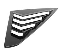 Rear Side Window Louvers Rear Side Window Louvers Fit For MG 5 MG5 2021 Car, Bright Black Style Side Window Sunshades