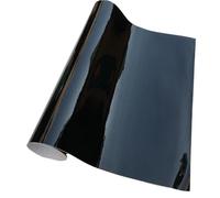 Rear Side Window Louvers Rear Window Louver 30X152CM Car Sticker Glossy Black Wrap Film Gloss Self Adhesive Bubble Free Exterior Parts