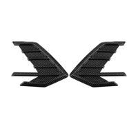 Rear Side Window Louvers Rear Window Louver Car Side Vent Fender Spoiler Outflow Vent Fit For Audi A3 A4 A5 A6 A7 S3 S4 S5 S6 S7 RS3 RS4 RS5 RS6 RS7(Carbon Fiber Look)