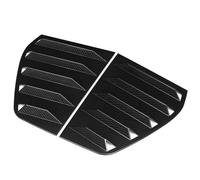 Rear Side Window Louvers Side Window Sunshades 2X Car Rear Window Louver Shutter Cover Trim Fit For VW GOLF 6 MK6 MK6.5 GTI GTD R Side Vent 2010-2014(Carbon Look-6)