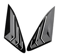 Rear Side Window Louvers Side Window Sunshades 2X Rear Side Window Quarter Louver Cover Fit For KIA K5 2020 2021 2022-M53K