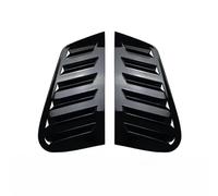 Rear Side Window Louvers Side Window Sunshades Car Rear Side Window Louver Air Vent Decoration Cover Fit For VW Polo 9N 2001-2009 Windshield Auto Styling Exterior(Glossy Black)