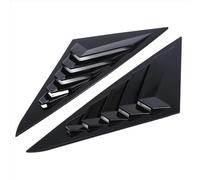 Rear Side Window Louvers Side Window Sunshades Fit For Hyundai Sonata 2011-2014 2x Car Sticker Rear Louver Window Side Shutter Cover Trim Vent Scoop(Glossy Black)