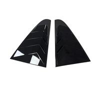 Rear Side Window Louvers Side Window Sunshades Fit For VW CC 2010-2018 2x Rear Louver Window Side Shutter Cover Trim Vent Scoop ABS Accessories Car Sticker(Gloss Black)