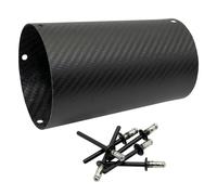 Rear silencer LeoVince 160mm carbon exhaust system muffler cover