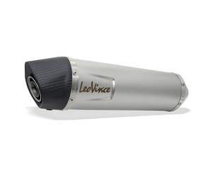 Rear silencer LeoVince EVO S0231 stainless steel exhaust system Ø 50mm 370mm