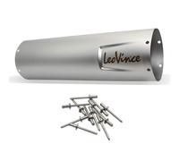 Rear silencer LeoVince Exhaust system muffler cover 370mm left
