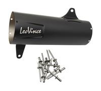 Rear silencer LeoVince Exhaust system muffler cover 370mm right