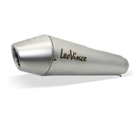 Rear silencer LeoVince Exhaust system S0473 stainless steel Ø 50mm 295mm right