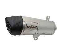 Rear silencer LeoVince LV ONE stainless steel exhaust system Ø 54mm 300mm right