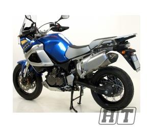Rear silencer MaxiRace-Tech titanium, carbon end cap Arrow with ABE